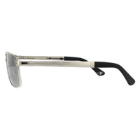 Police Sunglasses SPLA54 Origins 28 589X Shiny Palladium Silver Mirror