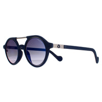 Moncler Sunglasses ML0083 91X Dark Blue Blue Mirror