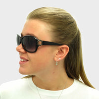 Ted Baker Sunglasses TB1207 Halle 001 Black Light Blue