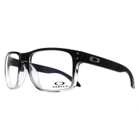 Oakley Glasses Frames OX8156 Holbrook 8156-06 Polished Black Clear Fade Men