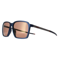 Police Sunglasses SPLL16 Solstice 5 V78X Semi Matte Ruthenium Blue Brown Mirror Bronze