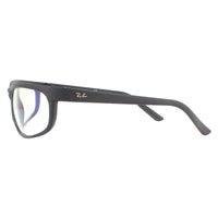 Ray-Ban Sunglasses Predator II RB2027 601SBF Matte Black Clear Blue Light Block