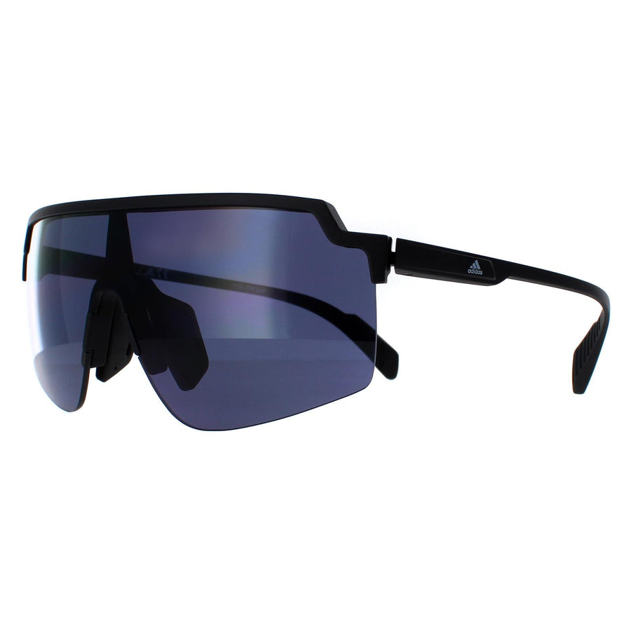 Adidas Sunglasses SP0018 02A Matte Black Kolor Up Grey