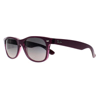 Ray-Ban Sunglasses New Wayfarer 2132 6606M3 Violet Grey Polarized