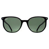 Ray-Ban Sunglasses RB2197 Elliot 901/31 Polished Black G15 Green