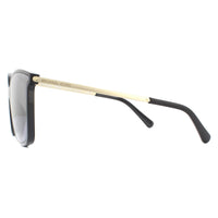 Michael Kors Sunglasses Zermatt 2079U 333282 Black Silver Grey Gradient Mirror Polarized