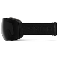 Smith Ski Goggles I/O Mag 0JZ 4Y Blackout ChromaPop Sun Black & CP Storm Blue Sensor Mirror