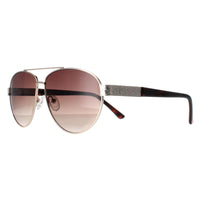 Guess Sunglasses GF0414 32F Gold Brown Gradient
