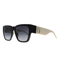 Marc Jacobs Sunglasses MARC 646/S 80S 9O Black White Dark Grey Gradient