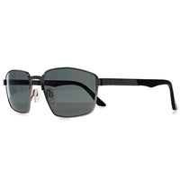 Serengeti Sunglasses Kean SS597003 Shiny Gunmetal Mineral Smoke Polarized Photochromic
