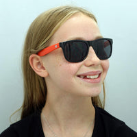 Smarty Sunglasses X2133 A Black Orange Grey