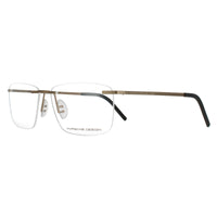 Porsche Design Glasses Frames P8321 C Gold Men