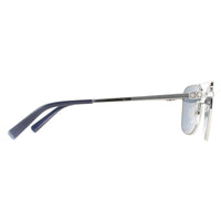 Salvatore Ferragamo Sunglasses SF158S 045 Silver Light Blue