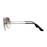 Ray-Ban Sunglasses Aviator RB3025 004/51 Gunmetal Brown Gradient Small 55mm