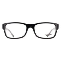 Ray-Ban Glasses Frames RX5268 2034 Black on Transparent Men Women