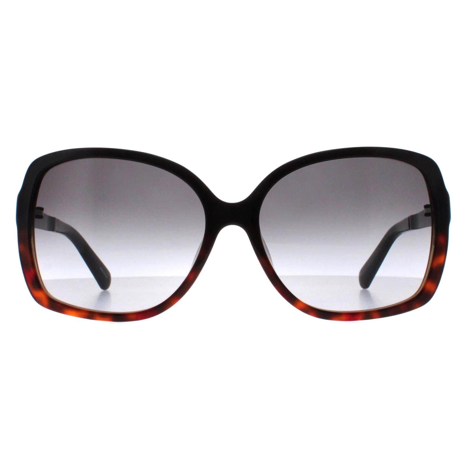 Kate Spade Black Tortoiseshell Oversized Women\'s Sunglasses Kate Spade Daesha/S K3000252 sunglasses for women in Black  main image 4