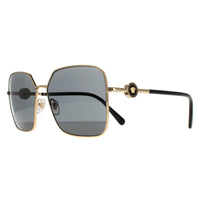 Versace Sunglasses VE2227 100287 Gold Dark Grey