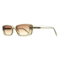 Quay Sunglasses Vibe Check 78599 Dark Forest Sepai Brown Gradient
