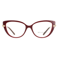 Bvlgari Glasses Frames BV4199B 5469 Bordeaux on Transparent Red Women
