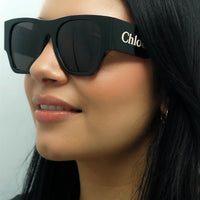 Chloe Sunglasses CH0233S 001 Black Grey
