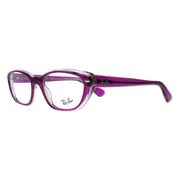 Ray-Ban Glasses Frames 5242 5254 Transparent Pink Crystal