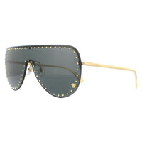 Versace Sunglasses VE2230B 100287 Gold Dark Grey