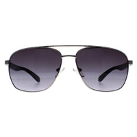 Guess Sunglasses GF0212 10B Silver Grey Gradient