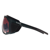 Bolle Sunglasses Chronoshield BS018008 Forest Matte Black Phantom Black Gun Photochromic
