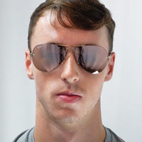 Ray-Ban Sunglasses RB3449 91290S Silver Clear Blue Grey Gradient