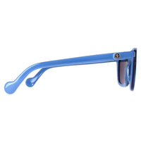 Moncler Sunglasses ML0118 92X Shiny Royal Blue Blue Mirror