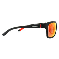 Carrera Sunglasses 8013/S DL5 OZ Matt Black Red Mirror Polarized