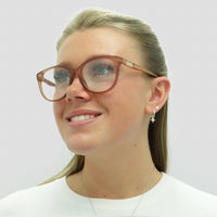 Gucci Glasses Frames GG0791O 002 Brown Women