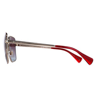 Ralph by Ralph Lauren Sunglasses RA4142 936662 Burgundy Gradient Violet
