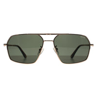 Police Sunglasses SPLL86 Origins Classic 2 0349 Shiny Rose Gold Green