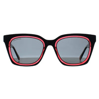 Benetton Sunglasses BE5086 001 Solid Black Pink Dark Grey