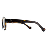 Moncler Sunglasses ML0073 52R Dark Havana Green Polarized