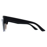 Smith Sunglasses Sidney MNG L7 Crystal Black Polarized Grey Green