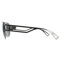 Versace Sunglasses VE2225 10016G Gunmetal Grey Silver Mirror