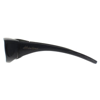 Montana Fit Over Glasses Sunglasses MFO1 B Matte Black G15 Polarized