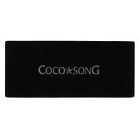 Coco Song small velvet black glasses case w presentation box and cleaning cloth