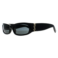 Saint Laurent Sunglasses SL M152 001 Shiny Black Grey