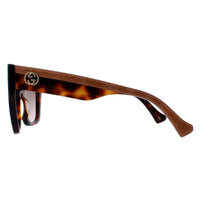 Gucci Sunglasses GG1300S 003 Havana Crystal Brown Gradient