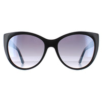 Guess Sunglasses GF6069 01B Shiny Black Smoke Gradient