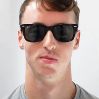 Ray-Ban Sunglasses Wayfarer 2140 901 Black Green G-15 Large 54mm