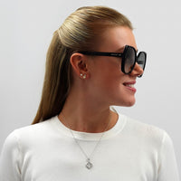 Gucci Sunglasses GG0472S 001 Black Light Grey Gradient