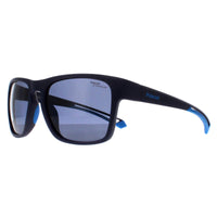 Polaroid Sunglasses PLD 7052/S FLL 7I Matte Blue Blue Polarized High Contrast