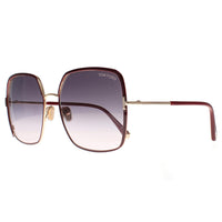 Tom Ford Sunglasses Raphaela FT1006 69W Shiny Bordeaux Blue Gradient
