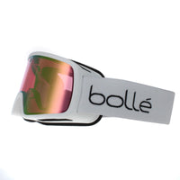 Bolle Ski Goggles Nevada Jr BG050004 Matte White Rose Gold