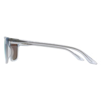 Quiksilver Sunglasses QS4001 MBLU Matte Ice Blue Crystal Blue Mirrored