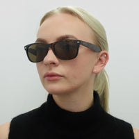 Ray-Ban Sunglasses New Wayfarer 2132 902/57 Tortoise Brown Polarized 55mm